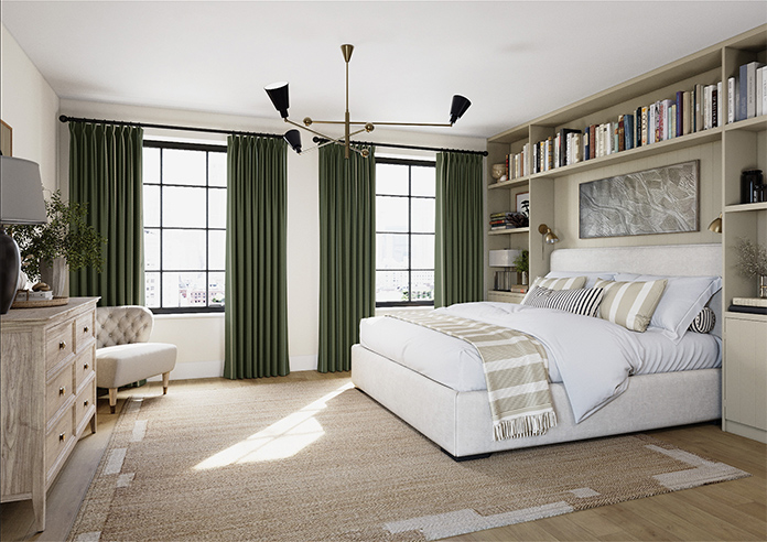 The British Stripe Co. Alfred, Chilterns No.1 - Made to Measure Curtains - Image 7